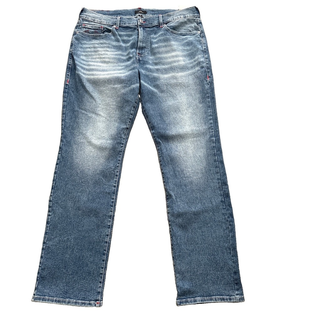 True Religion Ricky Relaxed Straight Jeans Mens 38 L34 Designer Denim NWOT